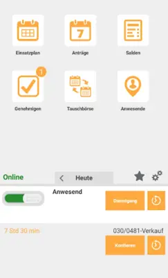 ATOSS Workforce Management android App screenshot 1